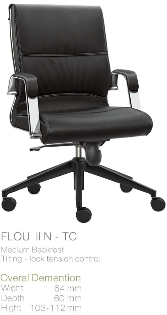 Kursi Manager Inviti FLOU II N TC
