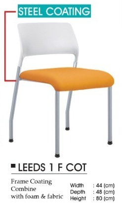 Kursi Kantor Donati Decco-LEEDS 1 F COT