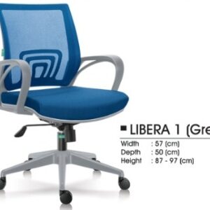 Kursi Kantor Donati Decco-LIBERA 1 GREY
