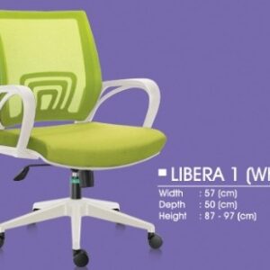 Kursi Kantor Donati Decco-LIBERA-1-WHITE-LW