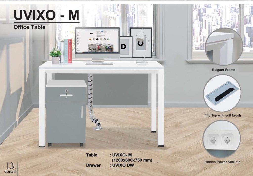 Meja Kantor Donati UVIXO M