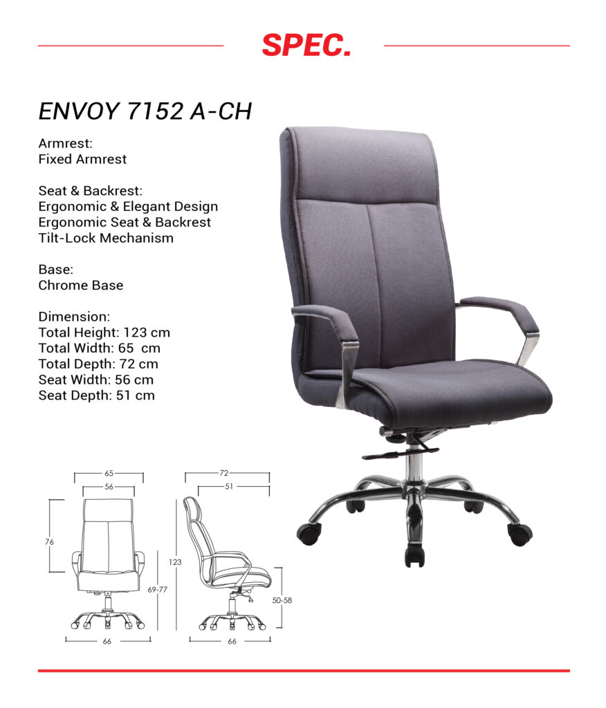 "Kursi Direktur Ardent ENVOY 7152 A CH"