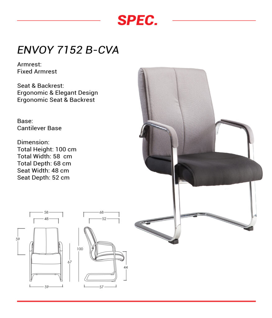 "Kursi Hadap ENVOY 7152 B- CVA"